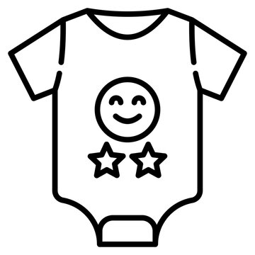 Kids Costume Icon For Design Elements