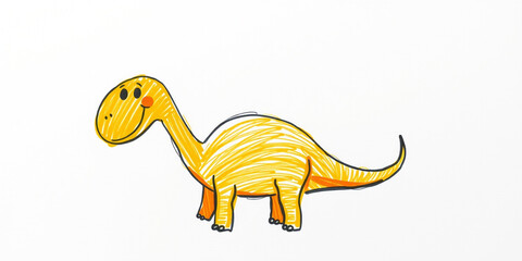 vector illustration of a dinosaur