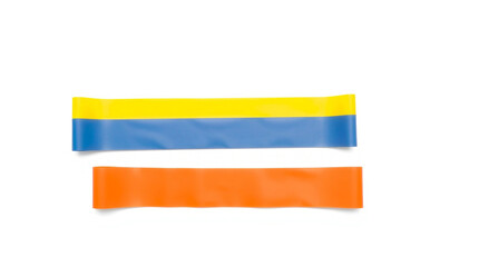 yellow and blue paint