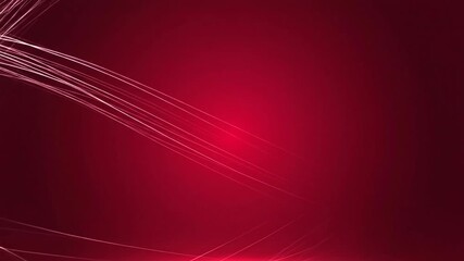 Abstract red background with lens flare and light streaks - Powered by Adobe