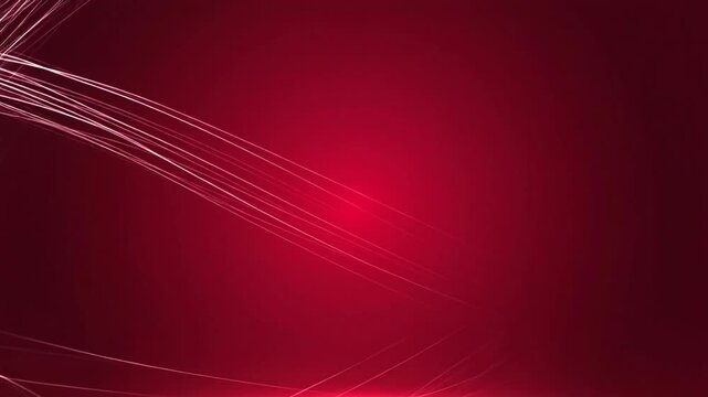 Abstract red background with lens flare and light streaks