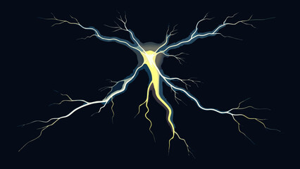 Illuminated neural network