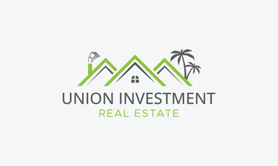 Luxury Real Estate Logo Design &ndash; Crown, House, Roof & Skyline Icon