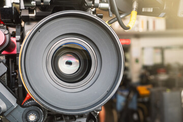 close-up for Cinema lenses for professionals in the film industry, to telling stories.