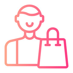 consumer gradient icon