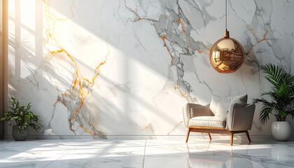 Clean marble background, copy space,