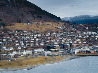 The Norwegian city and town Voss