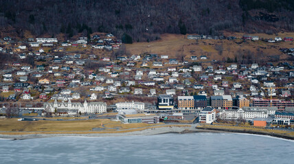 The Norwegian city and town Voss