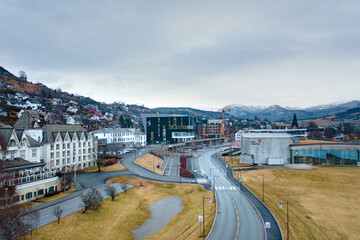 The Norwegian city and town Voss