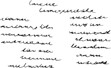 Writing letter hand drawing overlay