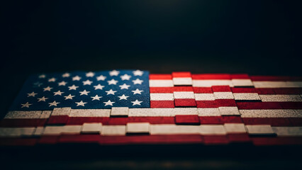 Celebrating national freedom day honoring american liberty and independence