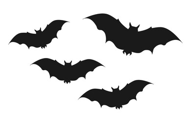 halloween bat and bats