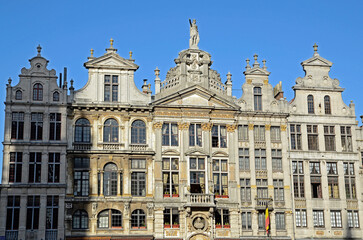 Fototapeta premium la Grand Place; patrimoine mondial de l'UNESCO; Bruxelles; Belgique