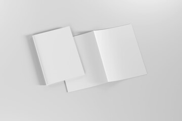 Minimal Magazine Catalog Mockup for Editorial Design