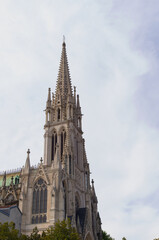 Obraz premium Saint-Epvre Basilica built in the Rayonnant neogothic style. Nancy, France, Europe