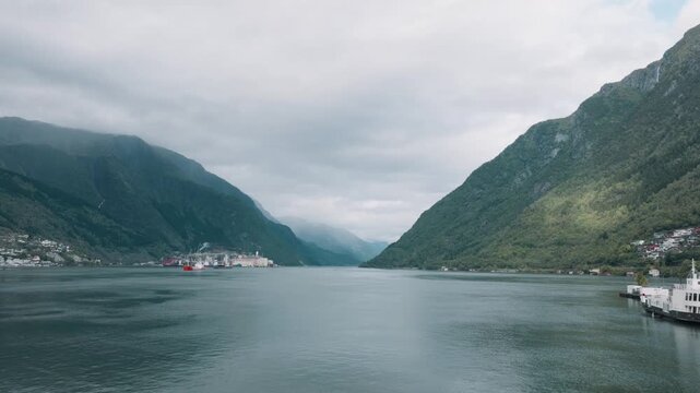 The Norwegian town of Odda