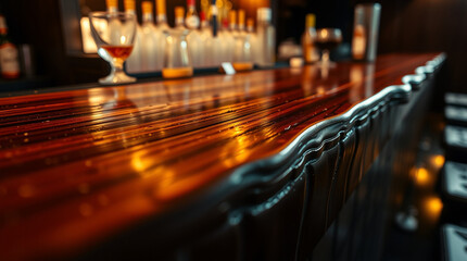 moving escalator in the night