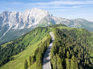 Hochalpenstrasse im Berchtesgadener Land