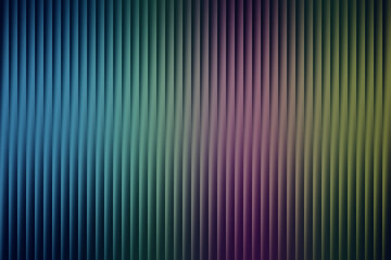 Abstract background features shimmering vertical fluting overlaid with a complex blend of teal, purple, and chartreuse lighting effects.