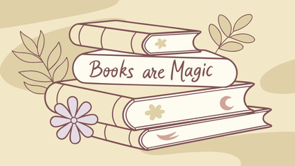 hand drawn vector illustration of a book
