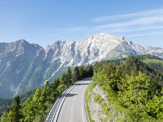 Hochalpenstrasse im Berchtesgadener Land