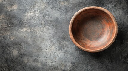 Handmade terracotta texture natural clay bowl displaying authentic craftsmanship organic surface variations traditional pottery ceramic artisan