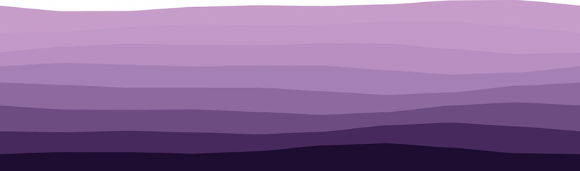 Obraz premium Vibrant layered purple waves creating a soothing and artistic abstract background for various uses.