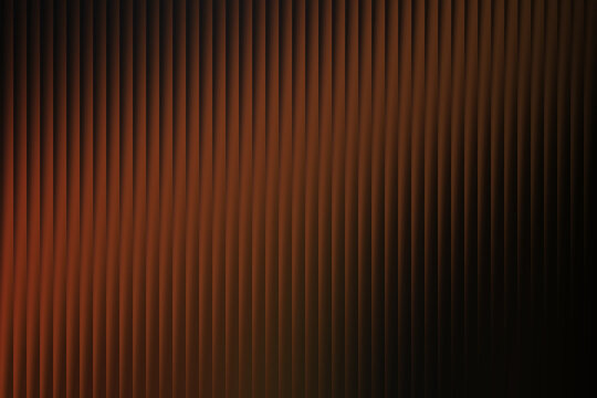 Dark warm brown corrugated panel texture fades into deep black edges, suggesting an interior architectural feature or somber backdrop for product display.