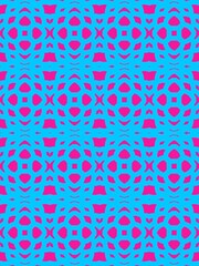 Seamless Geometric Pattern. For fabric prints, wallpaper, stationary, and modern graphic design backgrounds