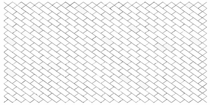 A repeating pattern of diagonally arranged interlocking rectangular shapes in black and white