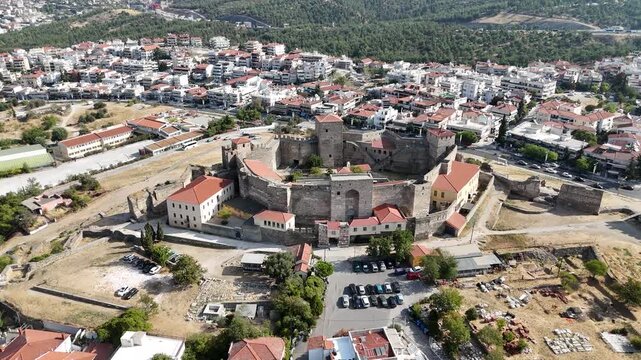 Heptapyrgio Byzantine fortress and Yedi Kule castle, Thessaloniki, Greece