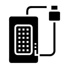 Digital video interface port and cable connection for display signal transmission