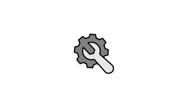 Maintenance Tools Animated Icon