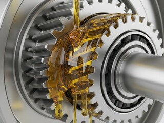 Lubricating machine gears