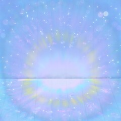 abstract blue background with stars