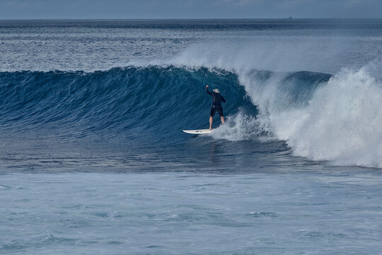 Punta Carola, home to one of the most famous and challenging surf breaks on San Crist&oacute;bal Island. Known for its powerful right-hand reef break, this spot is a favorite for experienced surfers seeking 