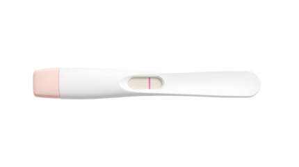 Minimalist Pregnancy Test Illustration with negative Result