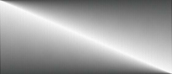 Gradient transition lattice. Diagonal halftone stripes black and white vector background. Slanted monochrome fade out backdrop. Abstract rhythmic geometric overlay.