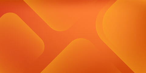 Abstract orange and yellow geometric background. Modern concept for graphic design, background, web design, poster, banner, book, slideshow. Vector illustration