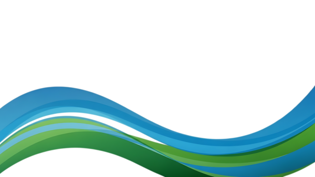 blue and green wavy lines on white background transparent background - Powered by Adobe