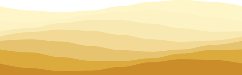 Abstract wave design featuring gradient shades of yellow and brown, creating a flowing pattern.