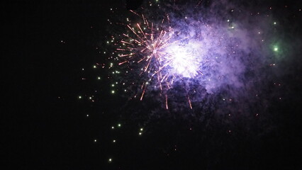 niebo podczas sylwestra © ComBart