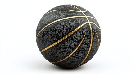 Basketball black gold sports equipment elegant design image