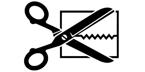 Professional Fabric Shears Tailor Scissors Silhouette