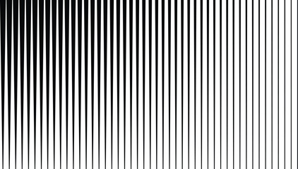Obraz premium A pattern of vertical black and white stripes creating a minimalistic backdrop for creative designs.