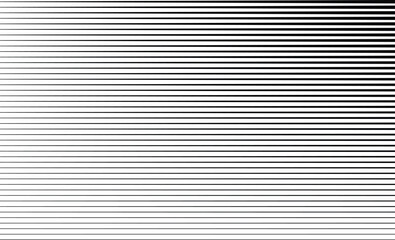 Obraz premium A modern minimalist black and white gradient stripe pattern, perfect for graphic and web designs.