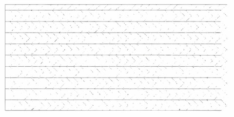 Horizontal lines with jagged patterns resembling handwriting fill the entire frame