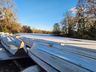 boat on the river