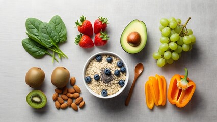 easter eggs on a wooden table