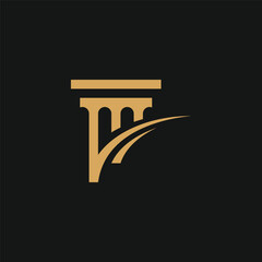 Pillar Logo Design for law firm